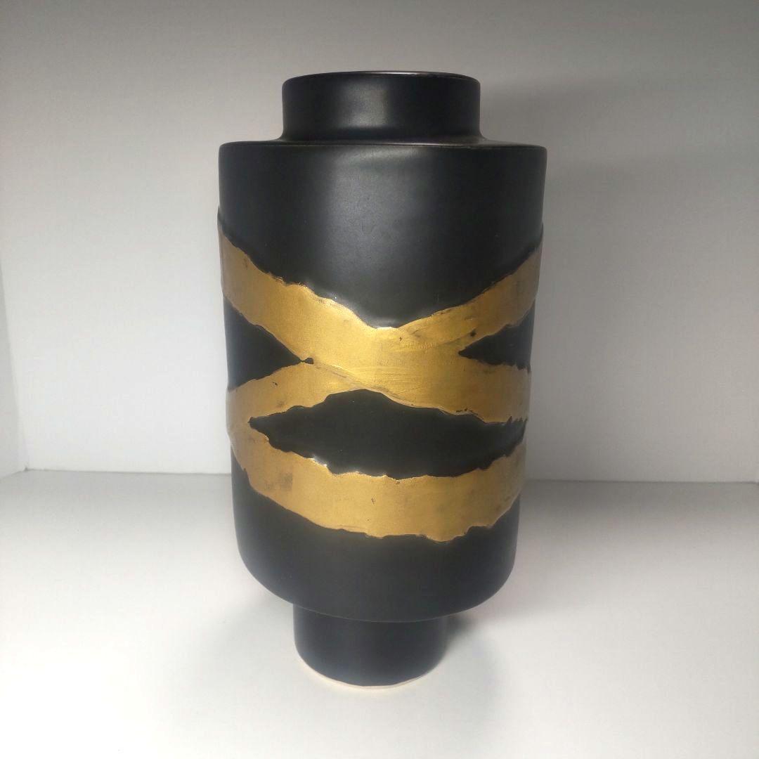 専用 金帯投入花器 小原流 花器 いけばな