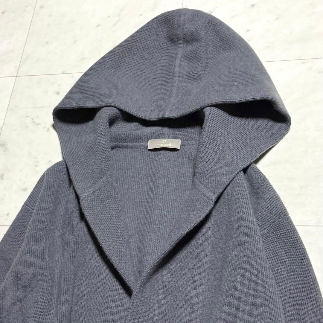 cruciani ロングガウンコート ウール カシミヤ 着丈119㎝ 40