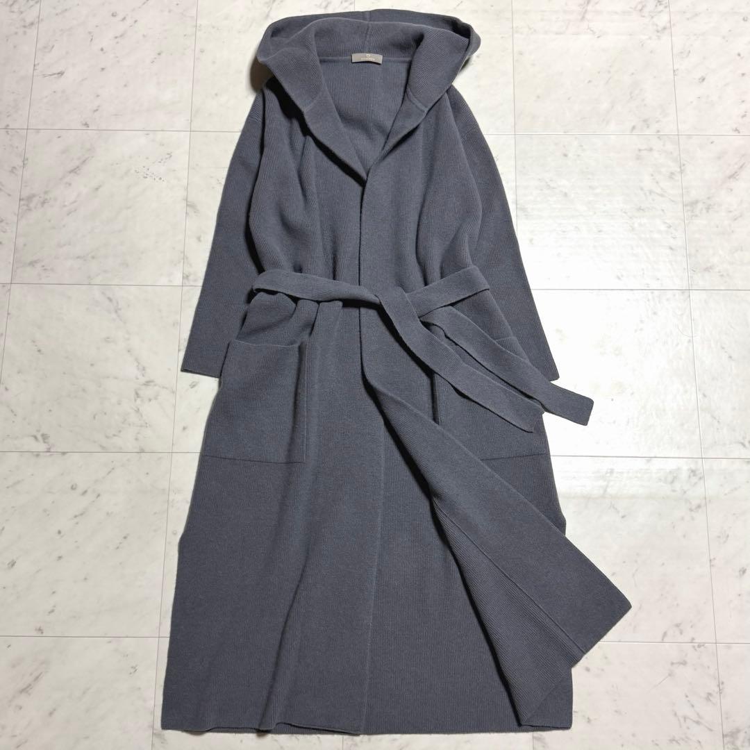 cruciani ロングガウンコート ウール カシミヤ 着丈119㎝ 40