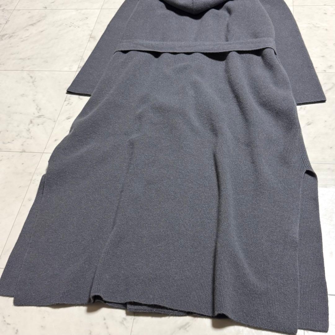 cruciani ロングガウンコート ウール カシミヤ 着丈119㎝ 40