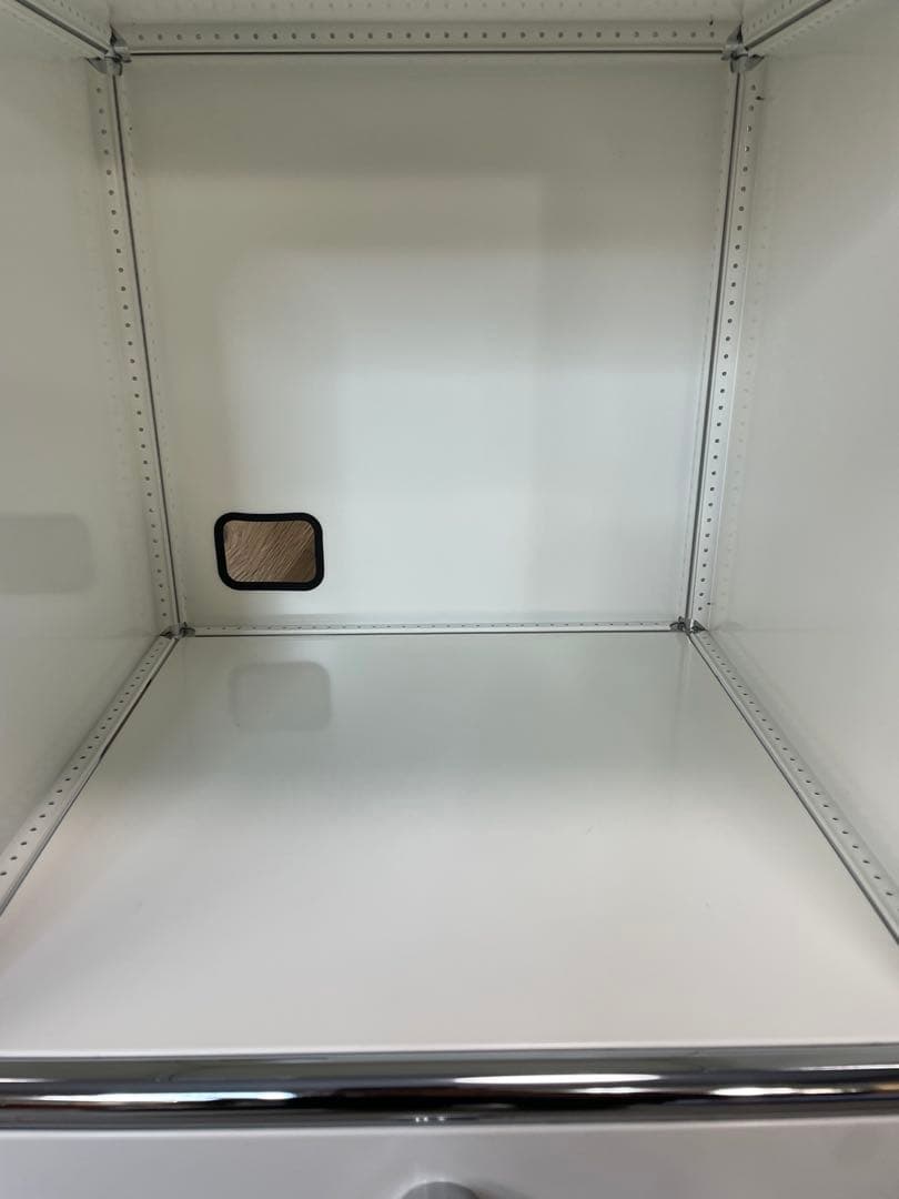 USM Haller　ハラー　1列2段　シェルフ　キャビネット ピュアホワイト