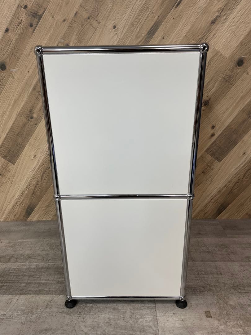 USM Haller　ハラー　1列2段　シェルフ　キャビネット ピュアホワイト