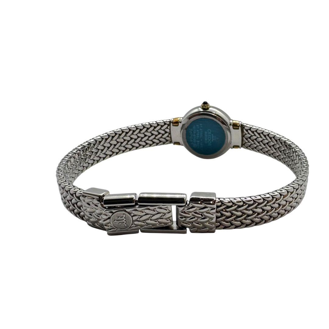 美品　SEIKO CREDOR 18KT ダイヤ クォーツ　1E70-0100