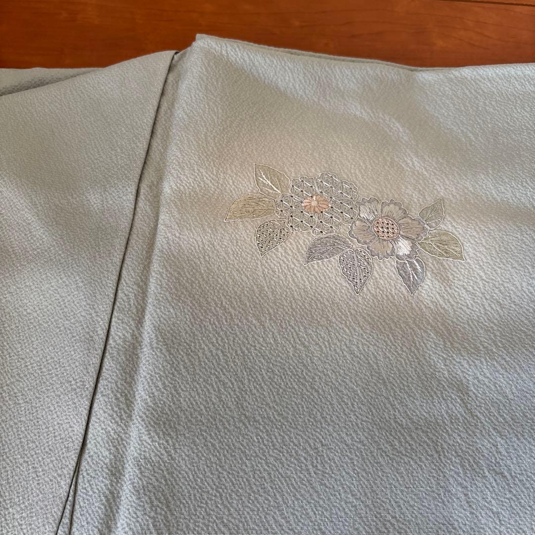 訪問着 スワトウ刺繍 小柄な方 入学式 結婚式 お宮参り