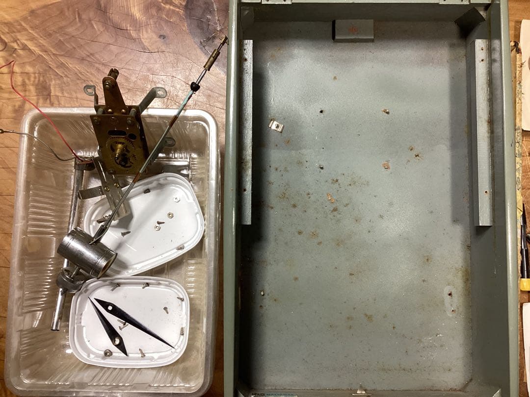 National(現Panasonic)電磁式振り子時計　昭和30年代