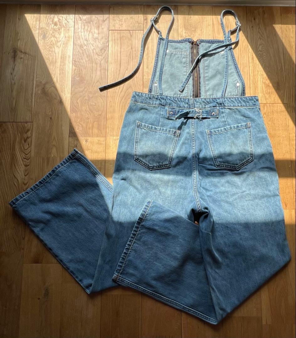 LOUNGEDRESS：デニムオールインワン　ブルー　Mサイズ