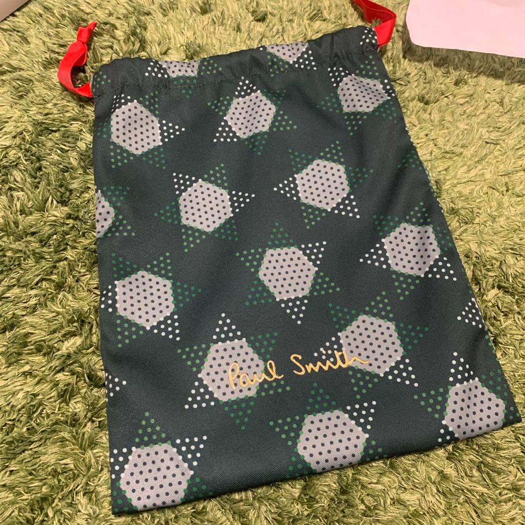 【ポールスミス】ハーフストライプ ラッセル マフラー 黒