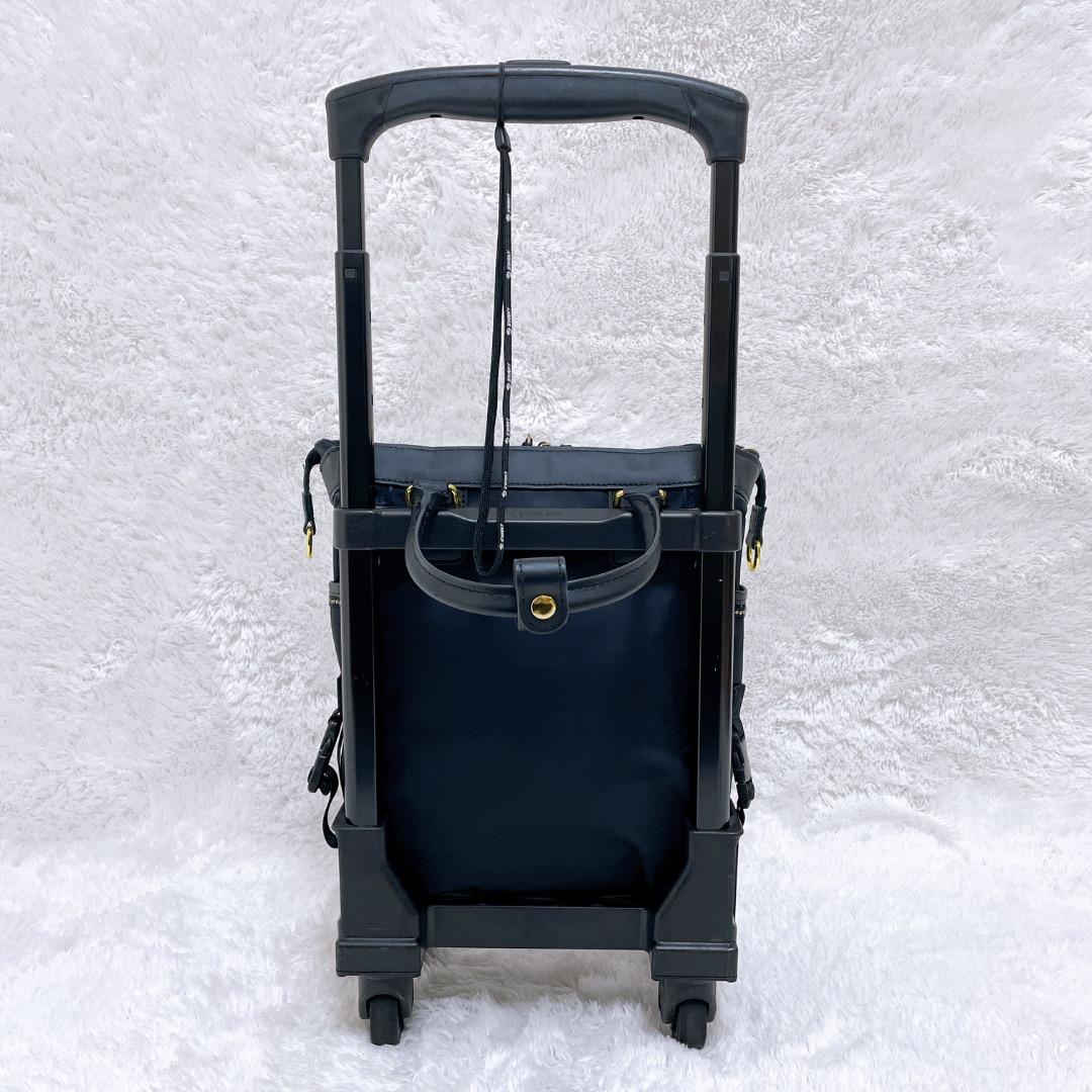 SWANY スワニー キャリーバッグ 近沢レース コラボ ブラック 黒