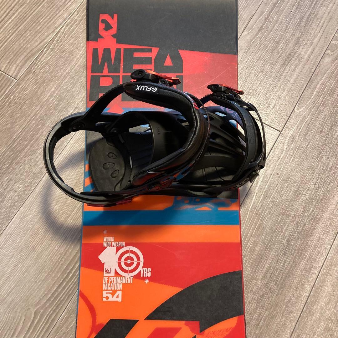 K2 WWW 154 10周年モデル×FLUX RLフラックス スノボセット