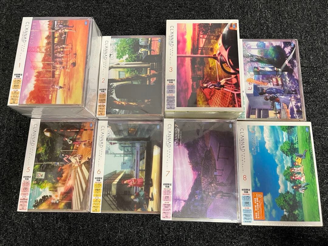 CLANNAD 　初回限定版　全巻セット　※未開封多数