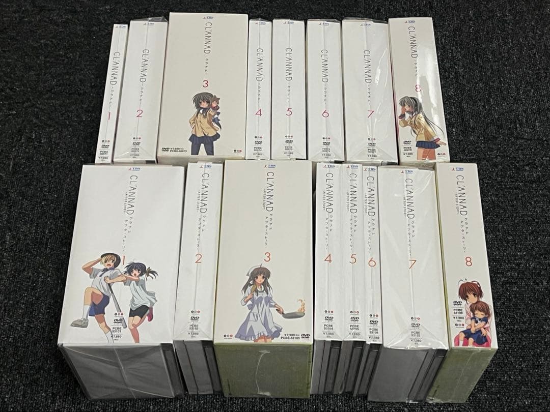 CLANNAD 　初回限定版　全巻セット　※未開封多数