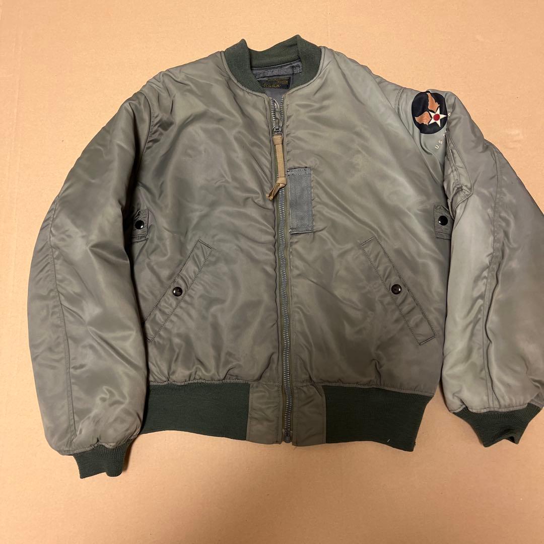 U.S. AIR FORCE MA-1フライトジャケット オリーブグリーン
