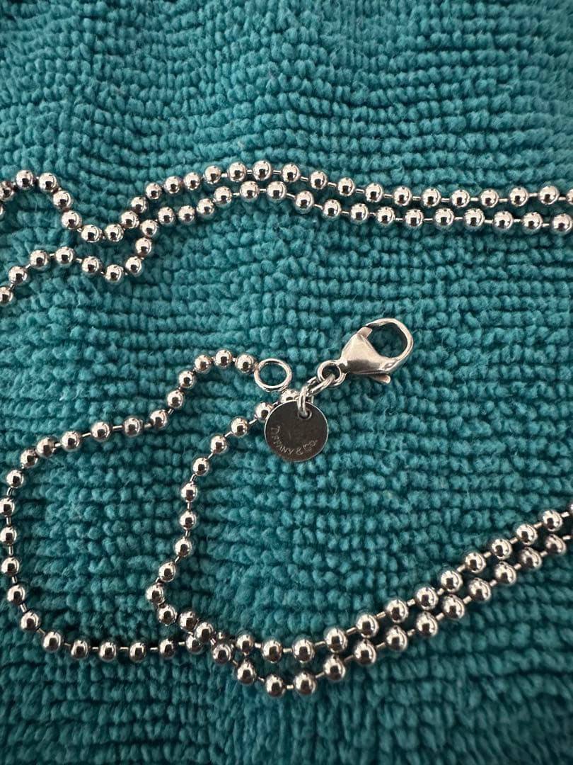 Tiffanyリターントゥ ティファニー ハートタグ ボールチェーン ネックレス