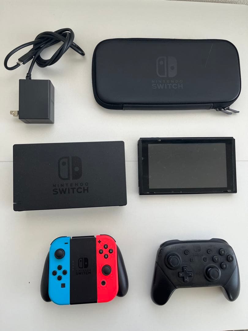 Nintendo Switch 本体 + Joy-Con + プロコントローラー