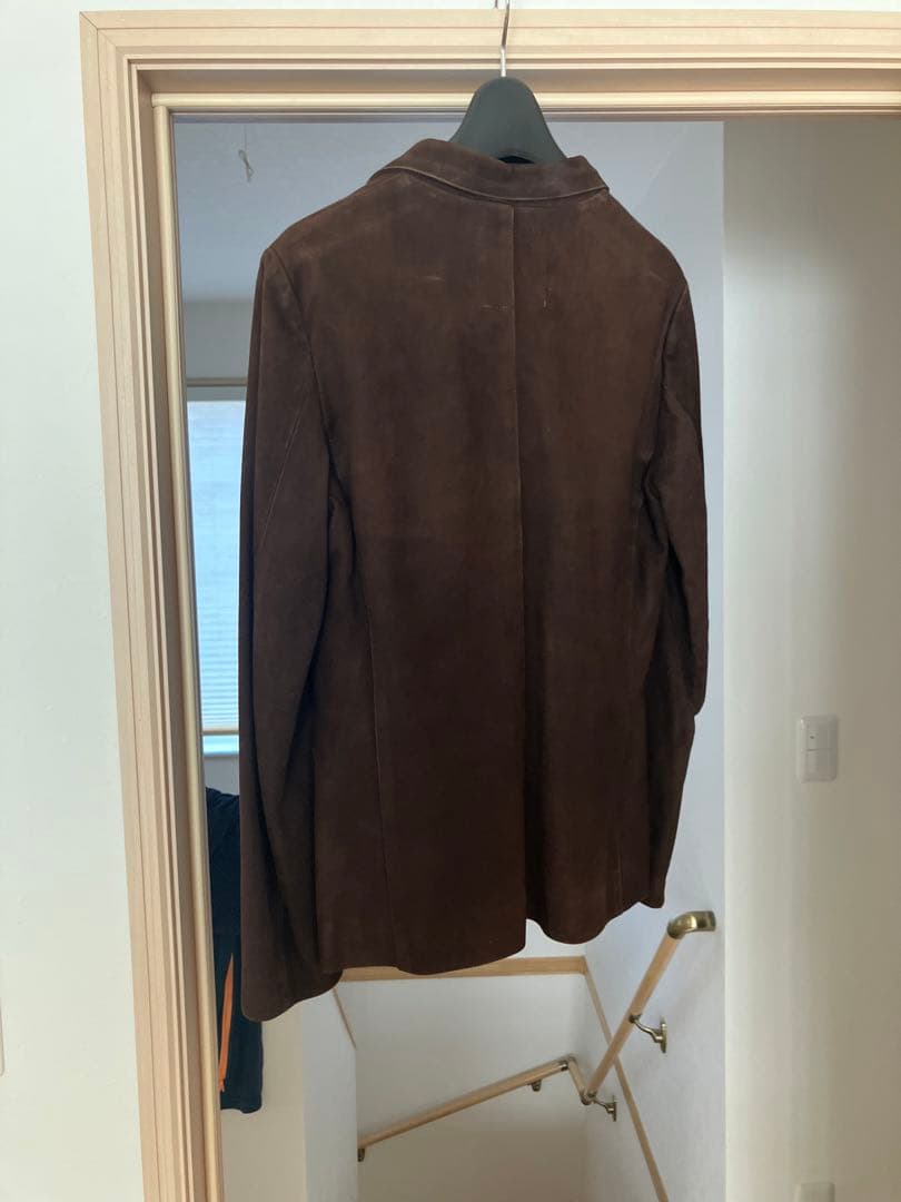 アンダーカバー99AWアンビバレンス期ヌバックスエードレザーテーラードジャケット