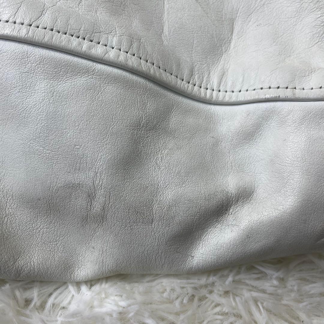 極希少　L相当　好配色　Catch ball袖レザースタジアムジャンパー　44