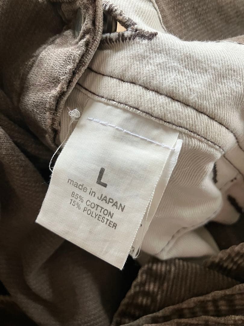 chimala チマラ コーデュロイオーバーオール