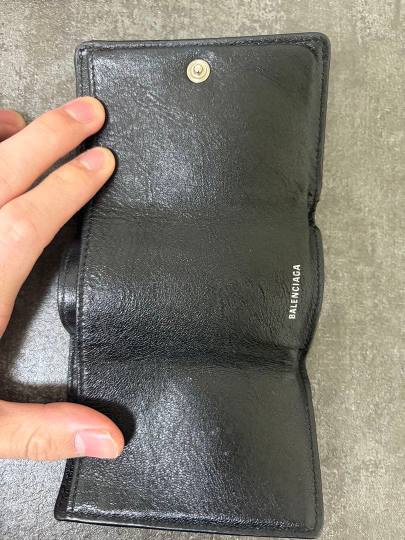 BALENCIAGA グラフィティ三つ折り財布