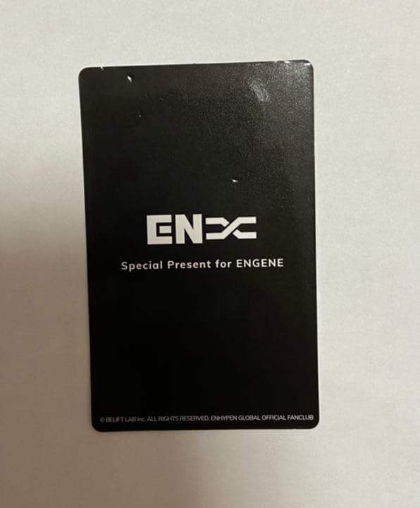 ENHYPEN FC継続 トレカ　ニキ