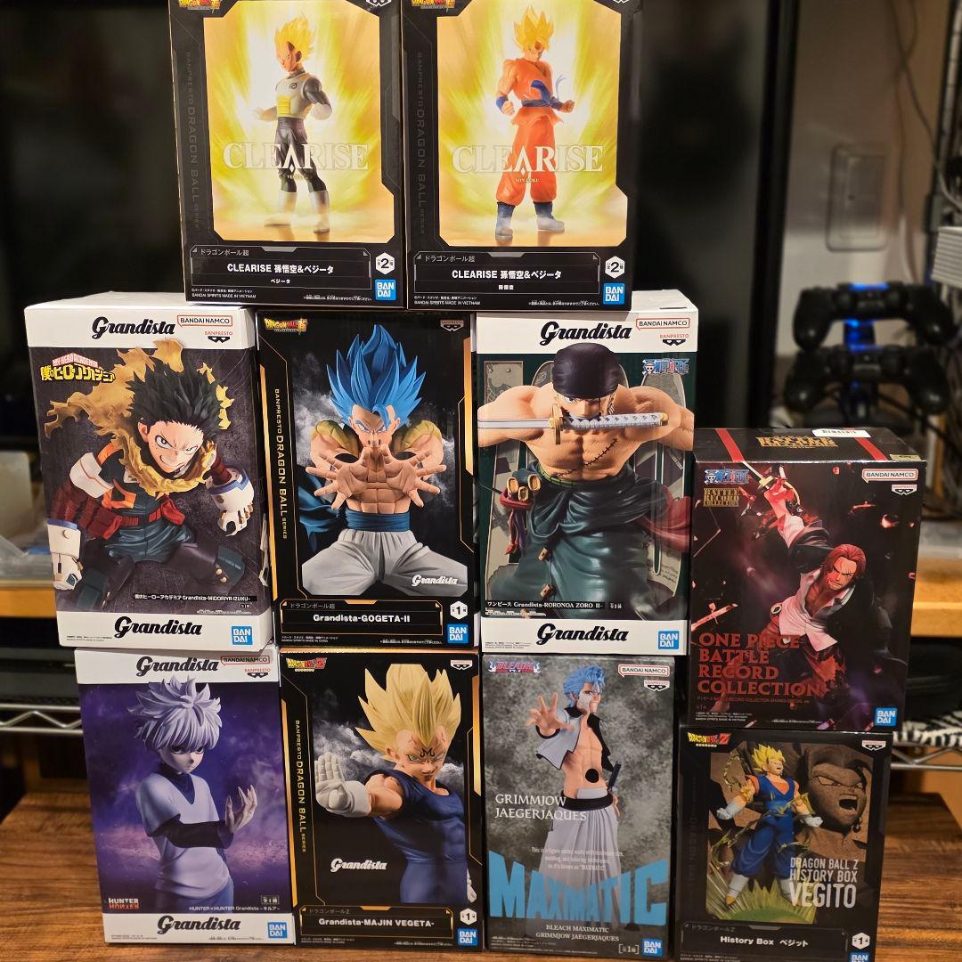 Grandista シリーズなど人気アニメ フィギュアセット
