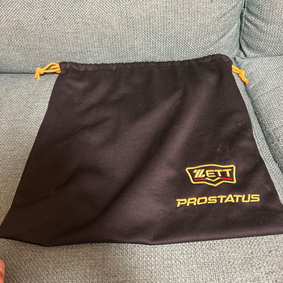 ZETT 軟式グローブ源田モデル　内野手用　オーダー　鈴木印入り　袋付き