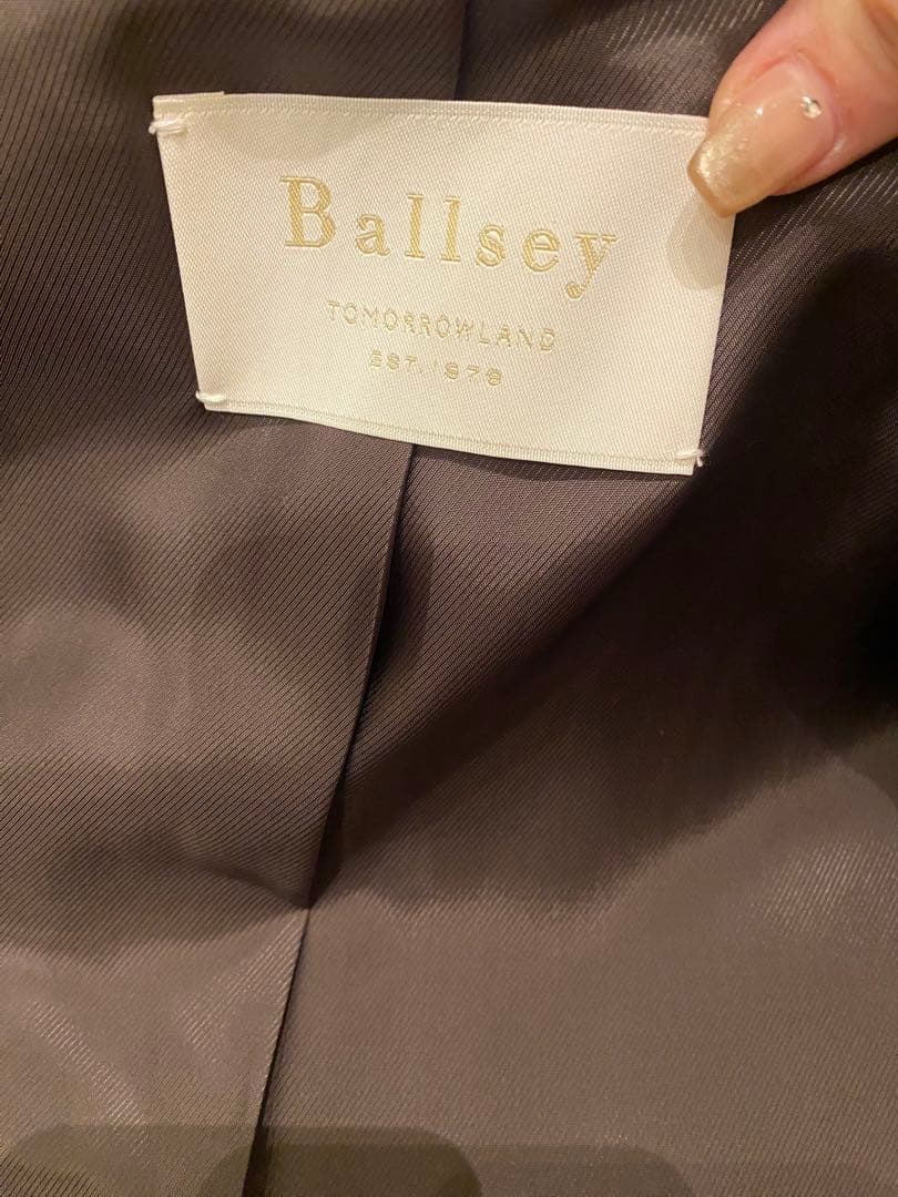 新品未使用　5.7万　ボールジィ Ballsey カシミア　ウールコート　ファー