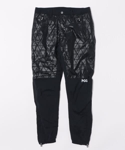 【PGG】ナイロンストレッチタフタ×OCTA ジョガーパンツ (MENS)