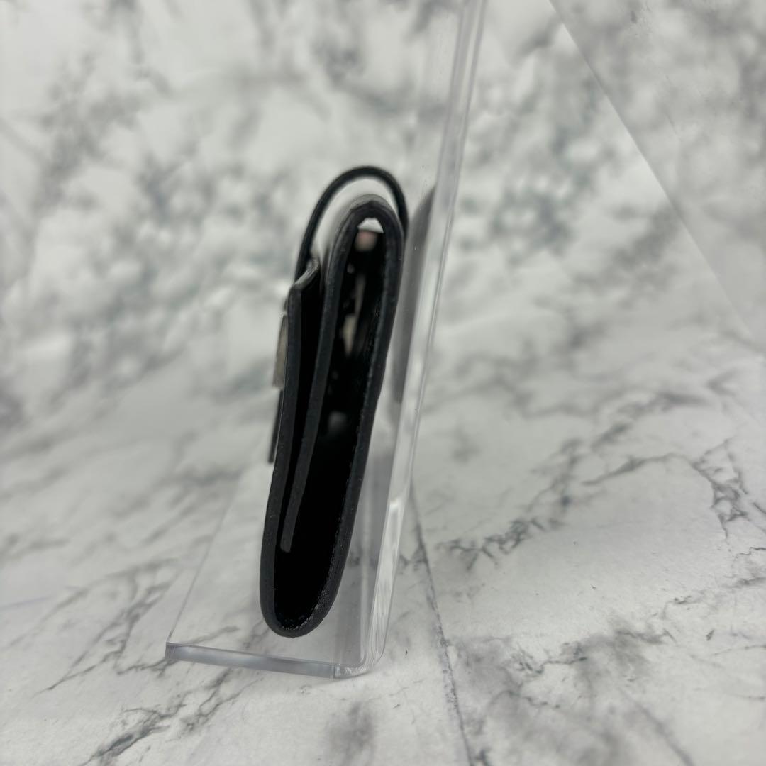 86 HERMES エルメス　べアン　キーケース　4連　シルバー金具