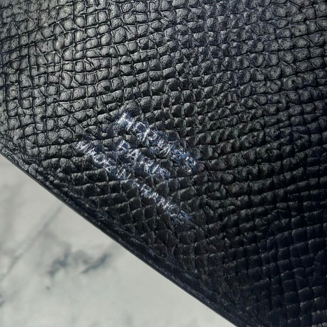 86 HERMES エルメス　べアン　キーケース　4連　シルバー金具