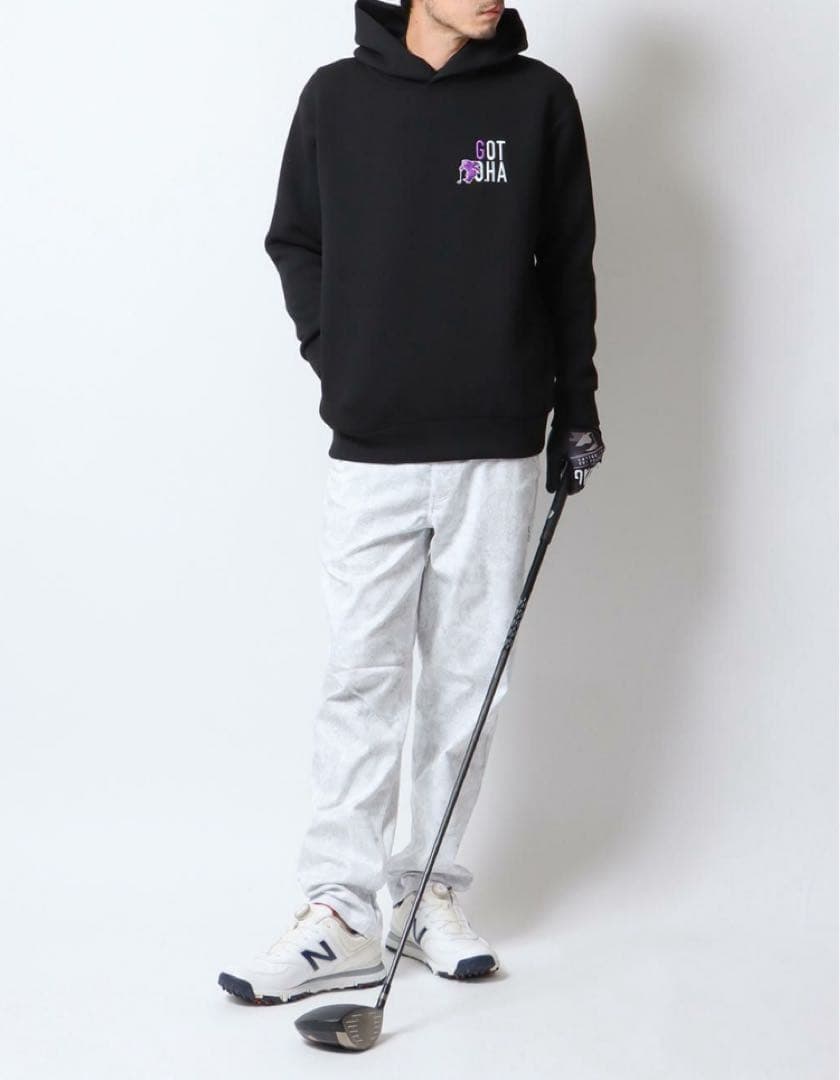 新品GOTCHAGOLFペイズリーロングパンツM
