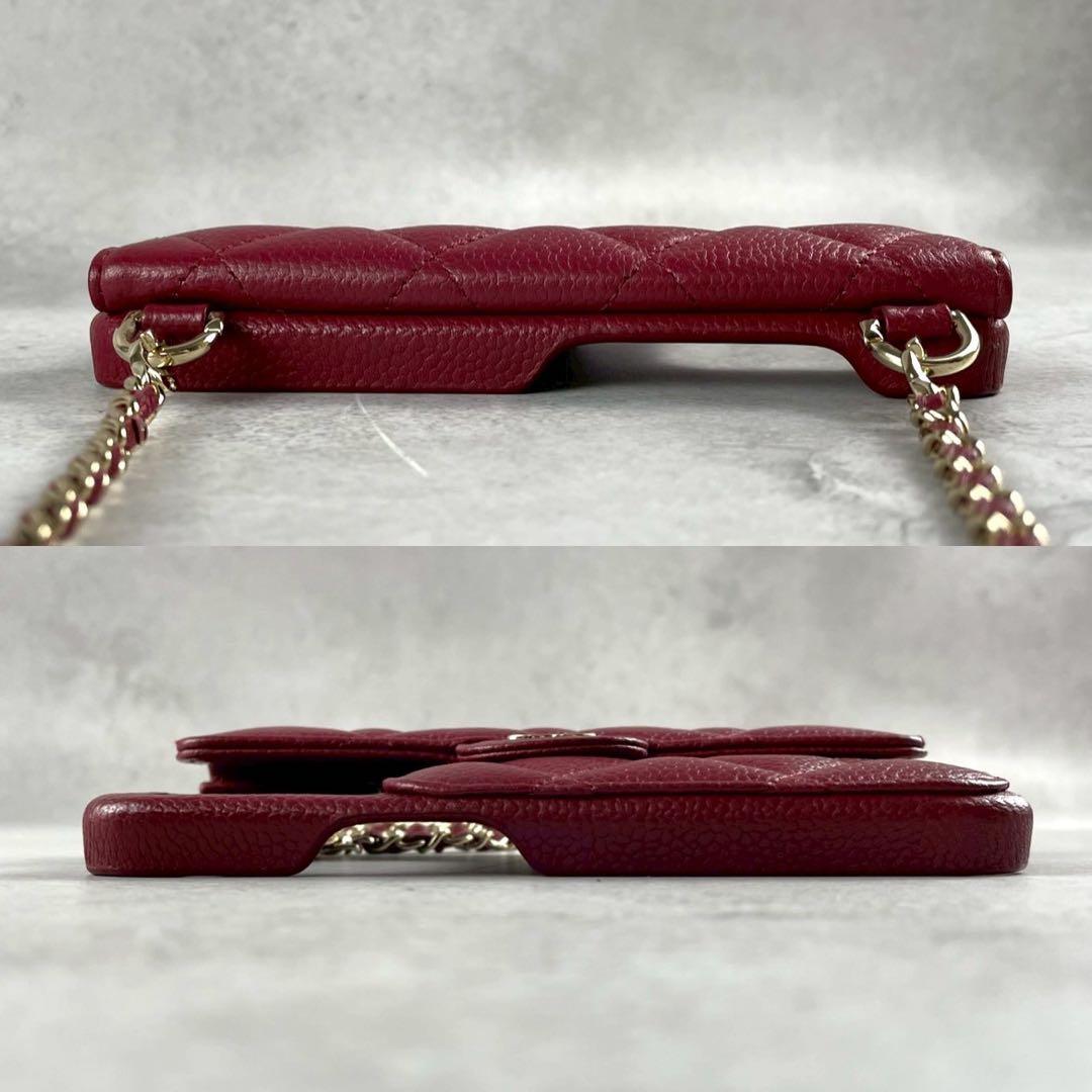 【専用】CHANEL iphoneケース キャビアスキン 13pro