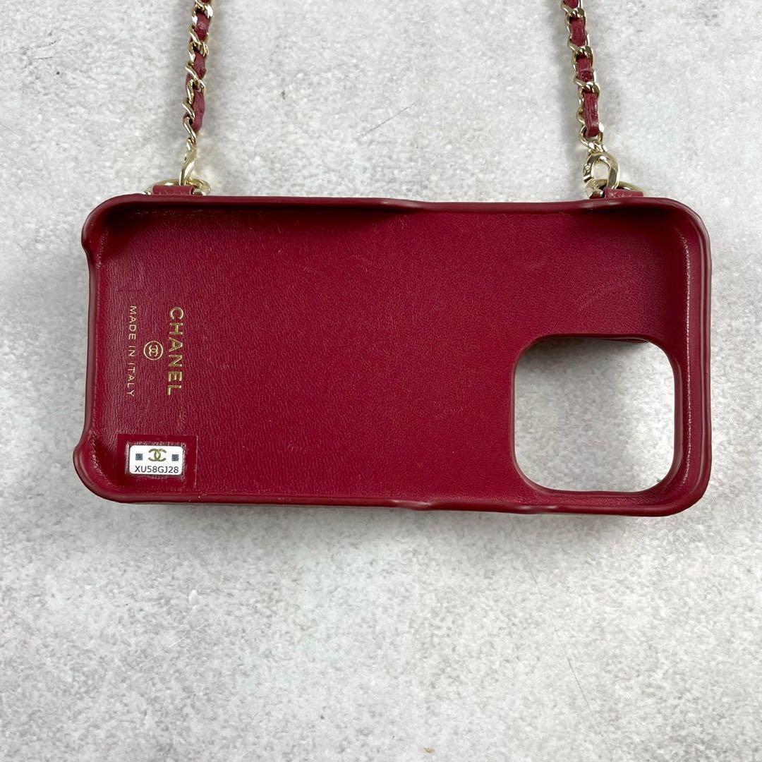 【専用】CHANEL iphoneケース キャビアスキン 13pro