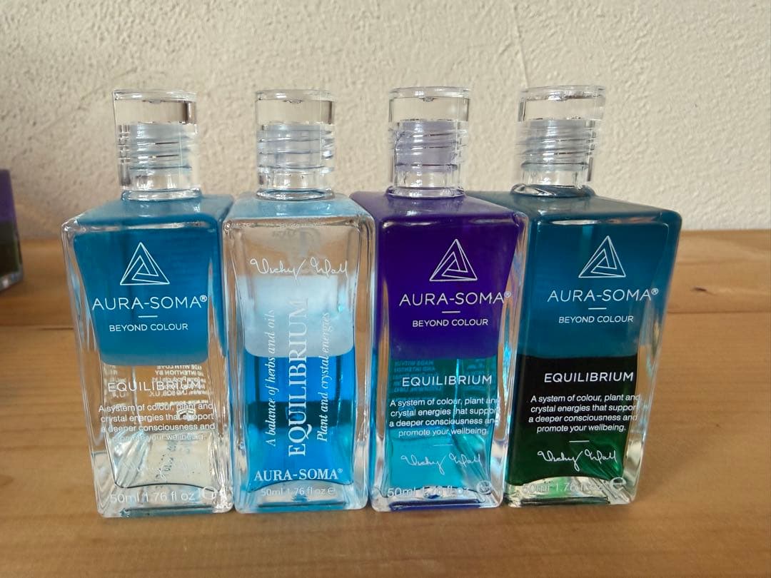 AURA-SOMA EQUILIBRIUM 50ml 4本セット