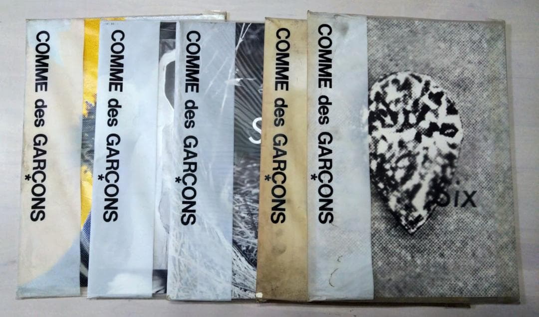 COMME des GARCONS カタログ アンティーク Six 5冊セット