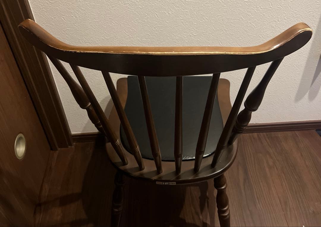 アイエフ 木製椅子 ウインザーチェア ダイニングチェア ビンテージ　レトロ