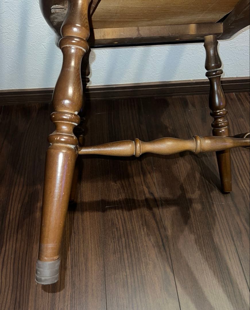 アイエフ 木製椅子 ウインザーチェア ダイニングチェア ビンテージ　レトロ