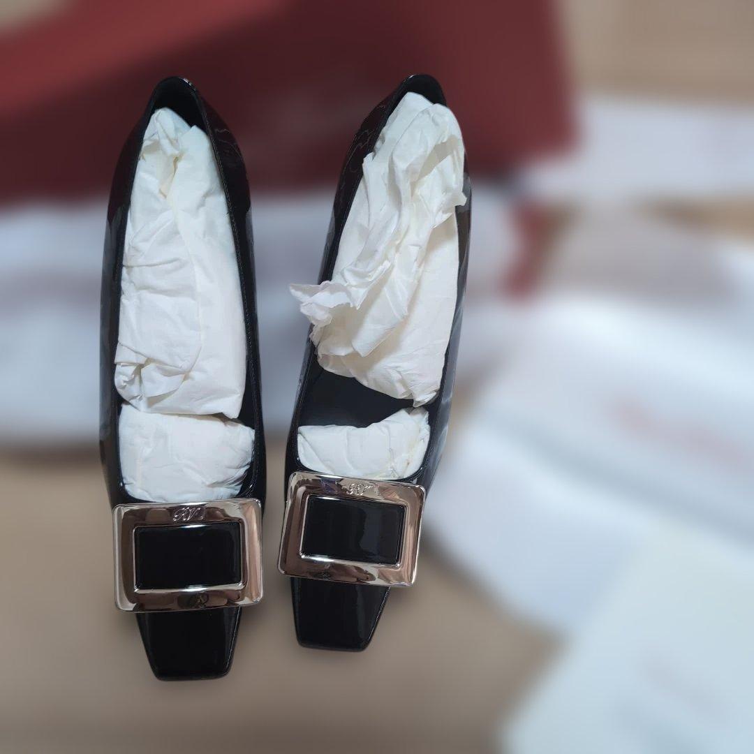 Roger Vivier Decollete Belle Vivier ブラック