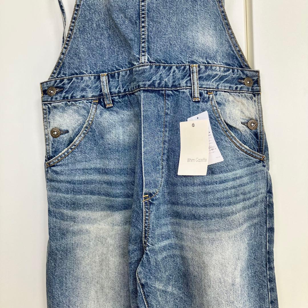 新品 Whim Gazette DENIM ALL IN ONE２　サイズ38