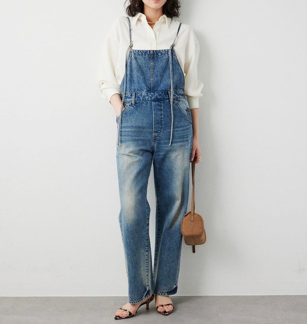 新品 Whim Gazette DENIM ALL IN ONE２　サイズ38