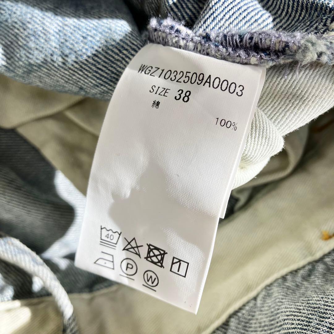 新品 Whim Gazette DENIM ALL IN ONE２　サイズ38