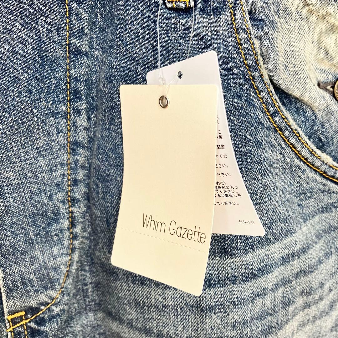 新品 Whim Gazette DENIM ALL IN ONE２　サイズ38