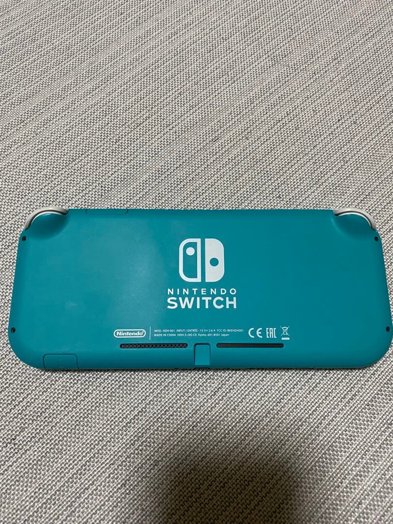 Nintendo Switch Lite ターコイズ 画面ひび割れ