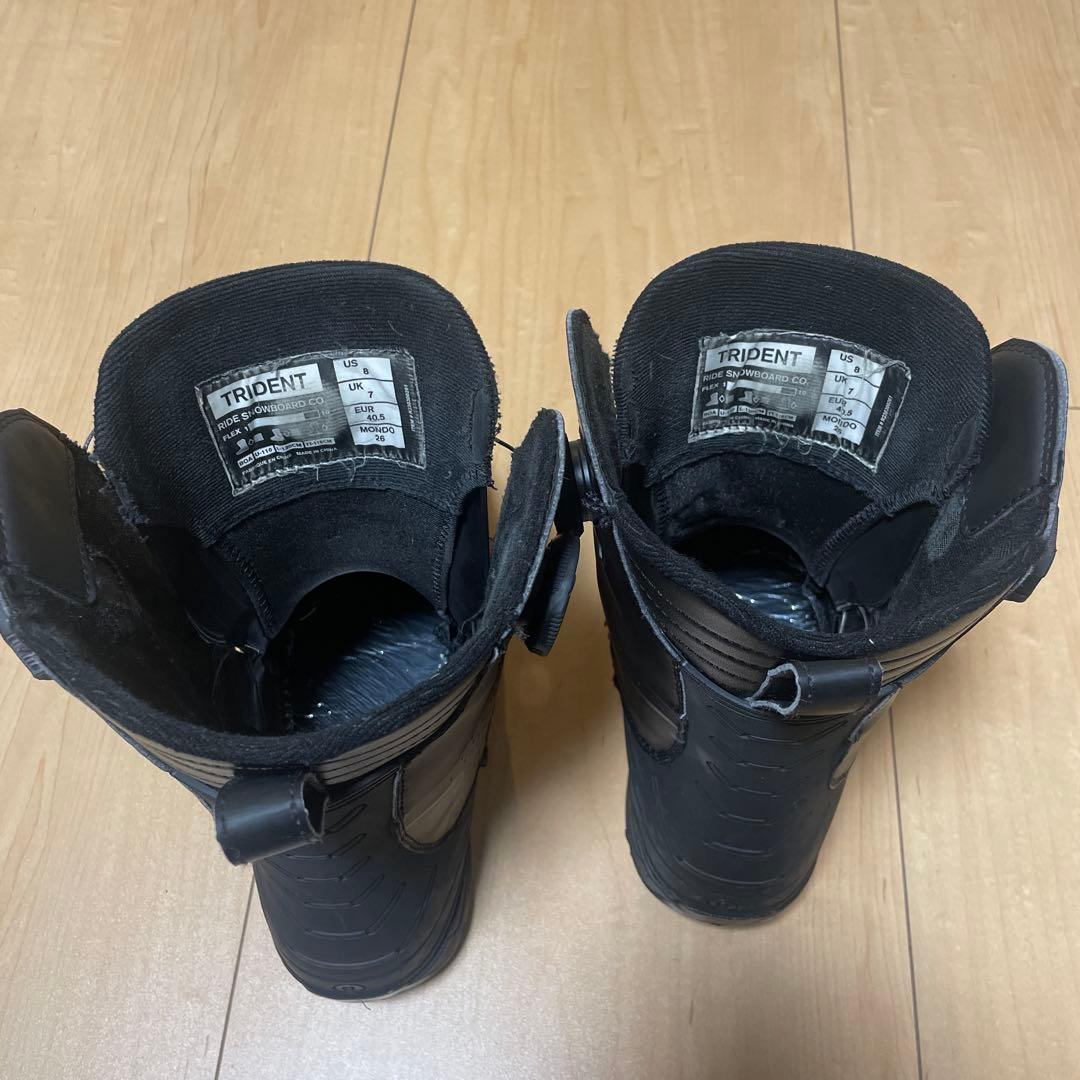 スノーボード　ブーツ　ライド　ride トライデント　trident 26.0