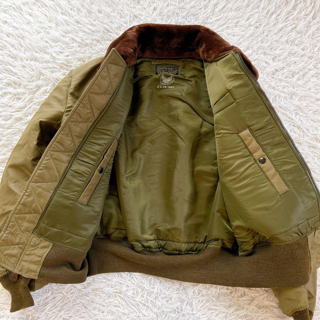 XLサイズ BUZZ RICKSON'S フライトジャケット　B-15C 襟ボア