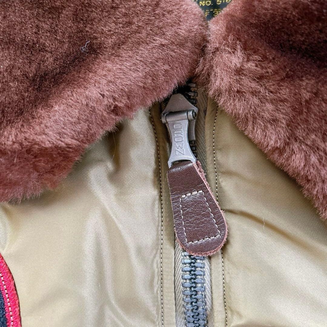 XLサイズ BUZZ RICKSON'S フライトジャケット　B-15C 襟ボア