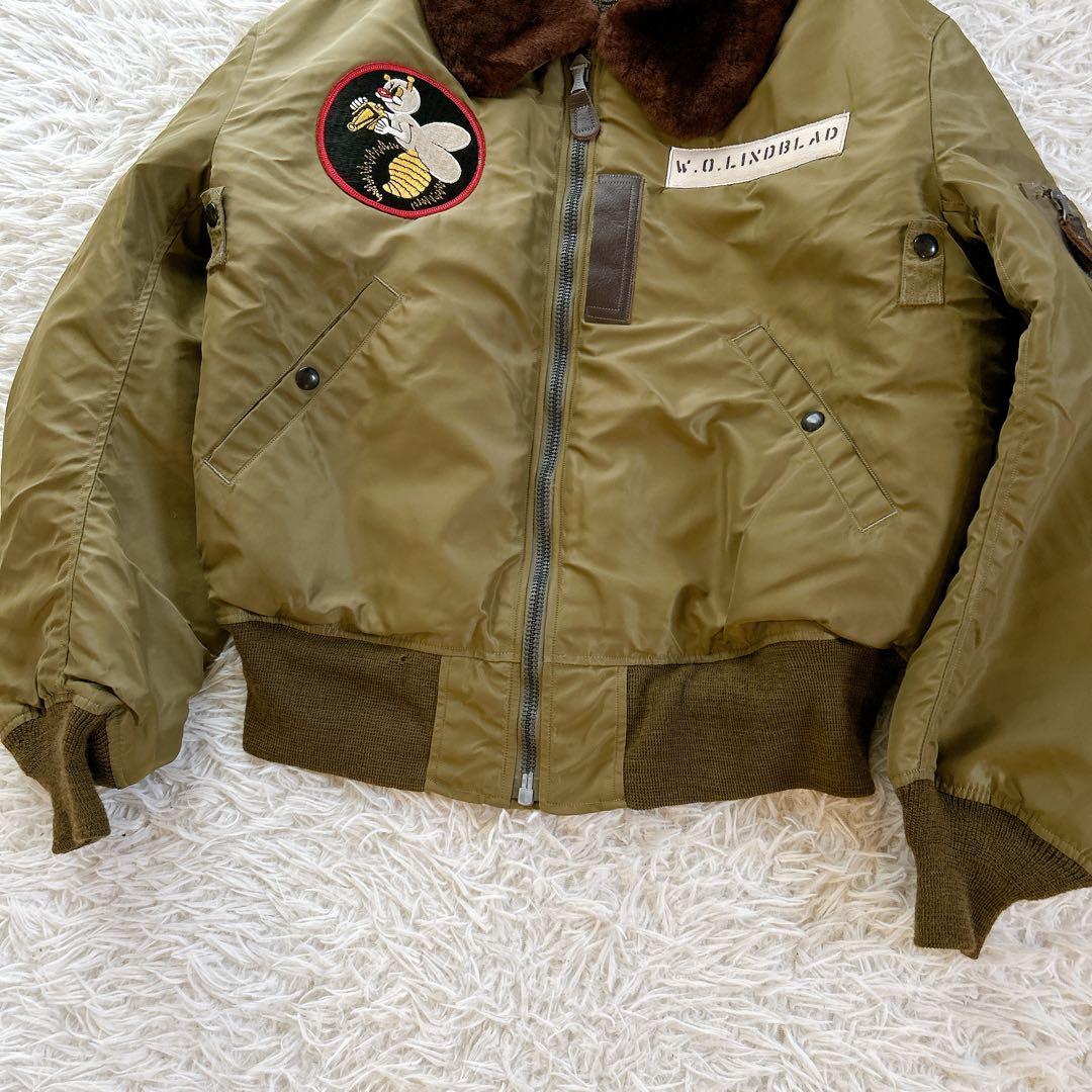 XLサイズ BUZZ RICKSON'S フライトジャケット　B-15C 襟ボア