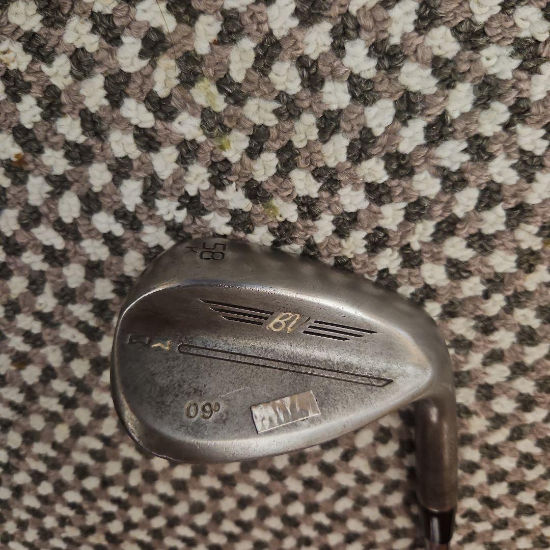 支給品　VOKEY WEDGE WORKS 58° Kグラインド raw