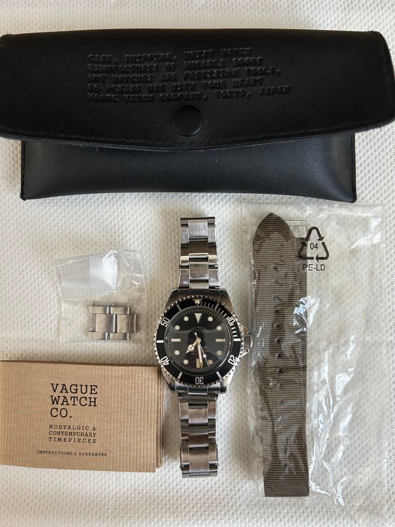 VAGUE WATCH ヴァーグウォッチGRYFAD DepthsBlack