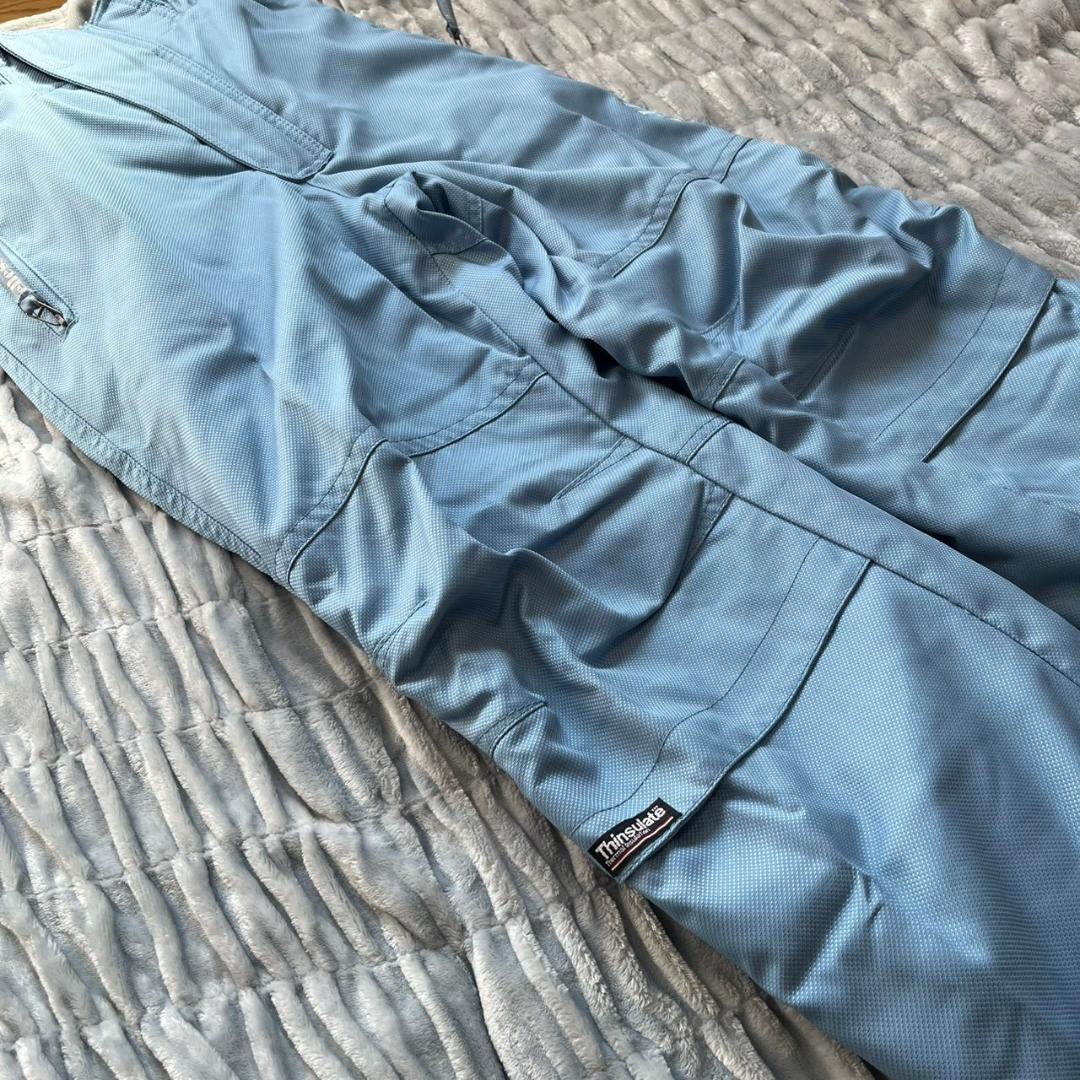 ellesse エレッセ スキーウェア メンズM スキーパンツ ライトブルー