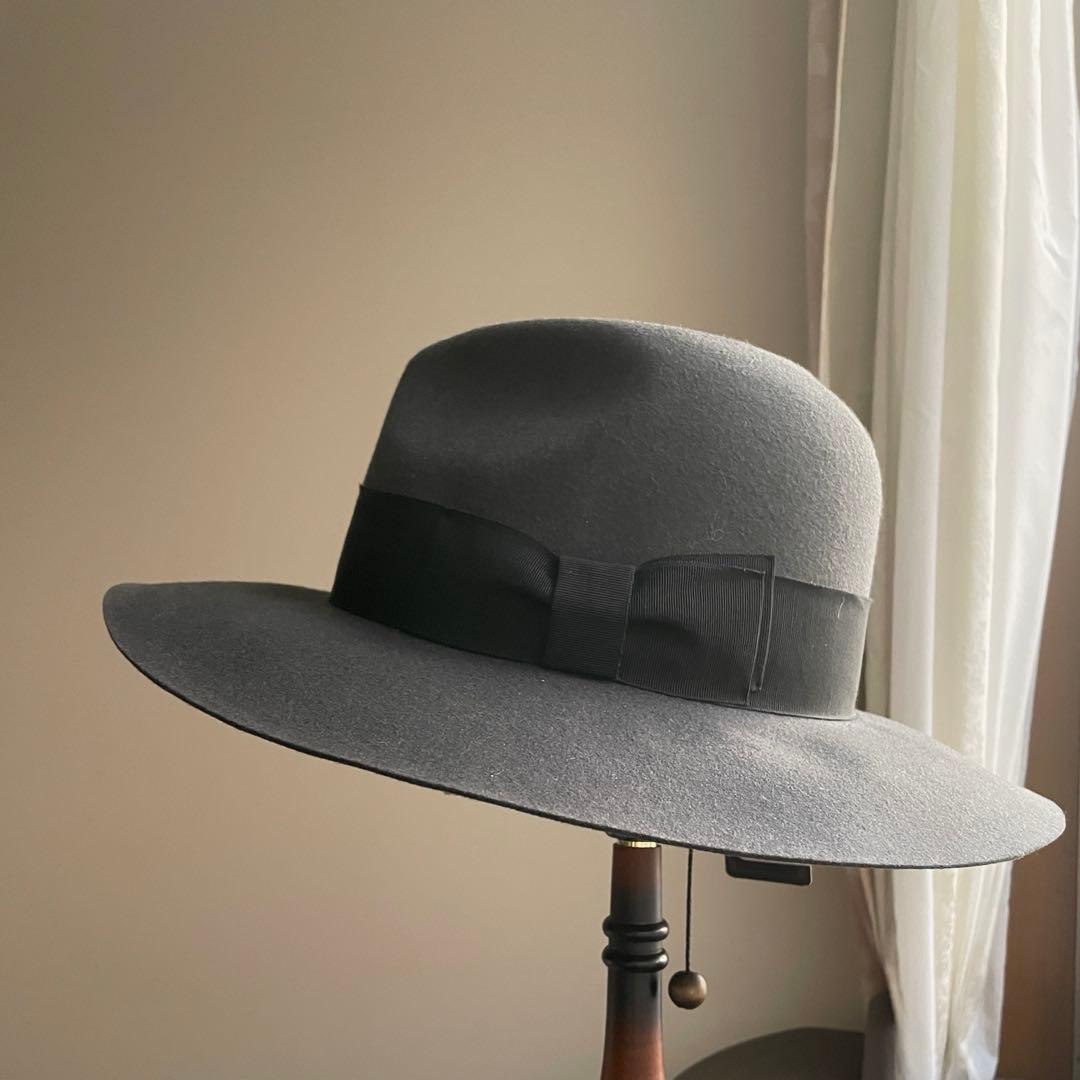 【未使用新品】ca4la KNOX ウール　中折れ帽